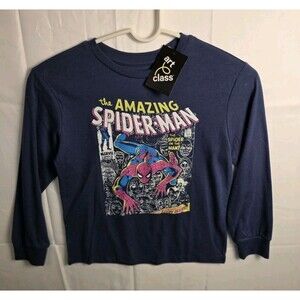 Spiderman Shirt Adult Small  Marvel Super Hero Comic Book‎ Retro Mens